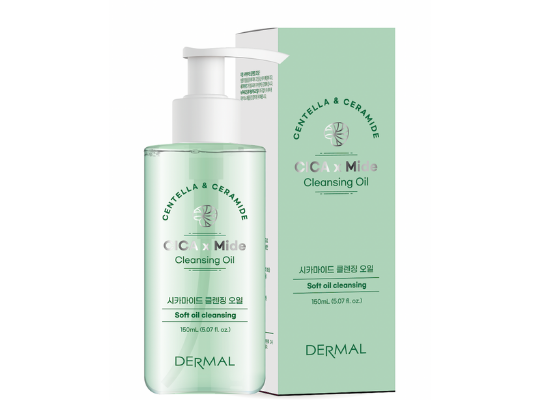 Dermal CICA x Mide Cleanser Oil Centella Asiatica ve Seramid Özlü Temizleme Yağı