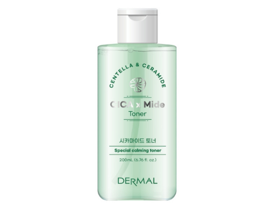 Dermal CICA x Mide Toner Centella Asiatica ve Seramid Özlü Sakinleştirici Tonik